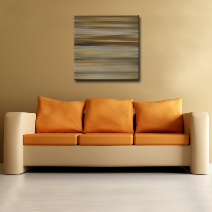 Blur Stripes XLIX' Wrapped Canvas Wall Art
