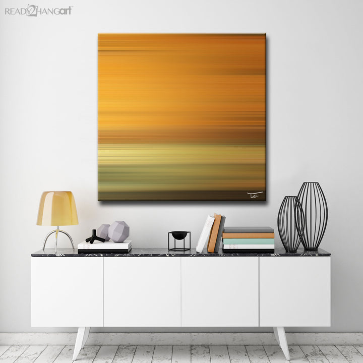Blur Stripes LIX' Wrapped Canvas Wall Art