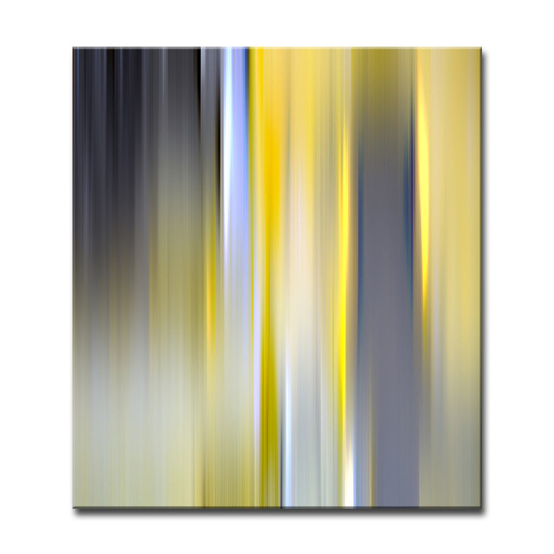 Blur Stripes VI' Wrapped Canvas Wall Art