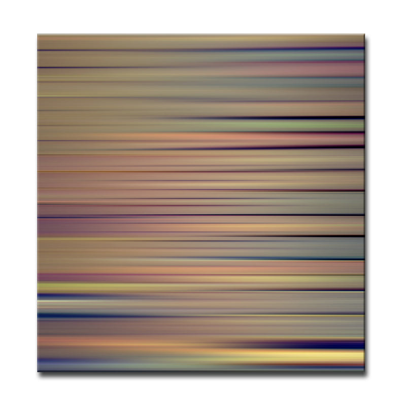 Blur Stripes VIII' Wrapped Canvas Wall Art