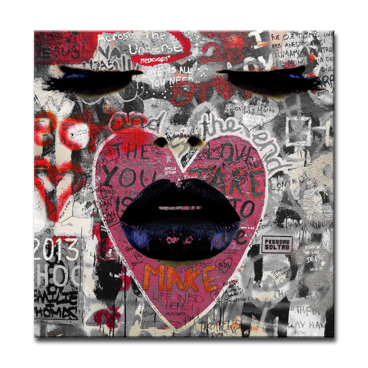 Urban Fashion XXXV' Wrapped Canvas Wall Art