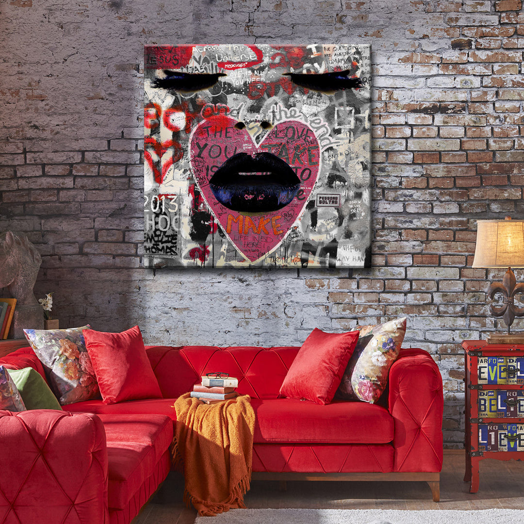 Urban Fashion XXXV' Wrapped Canvas Wall Art