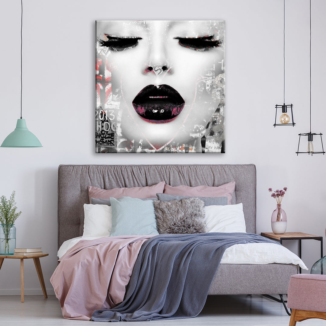 Urban Fashion XXXV-C' Wrapped Canvas Wall Art