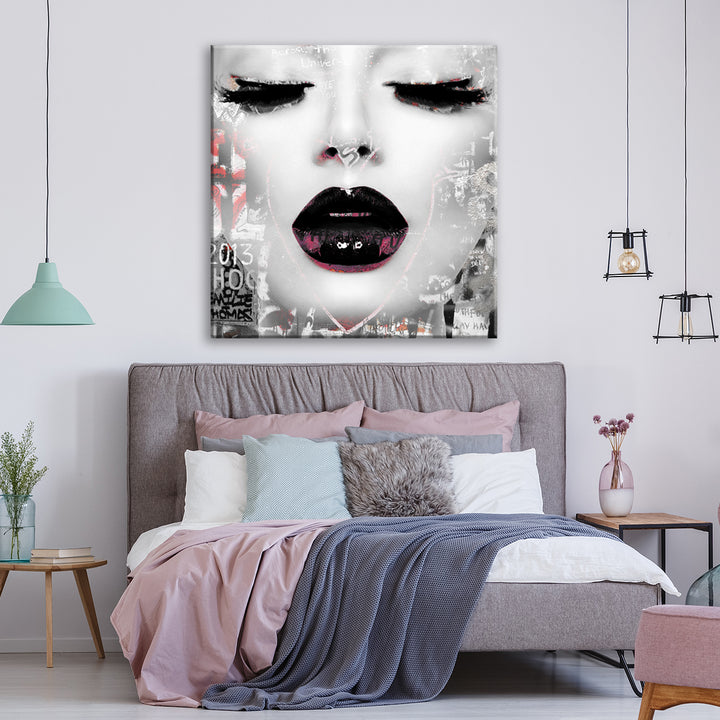 Urban Fashion XXXV-C' Wrapped Canvas Wall Art