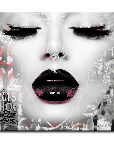 Urban Fashion No. 35-C' Wrapped Canvas Wall Art
