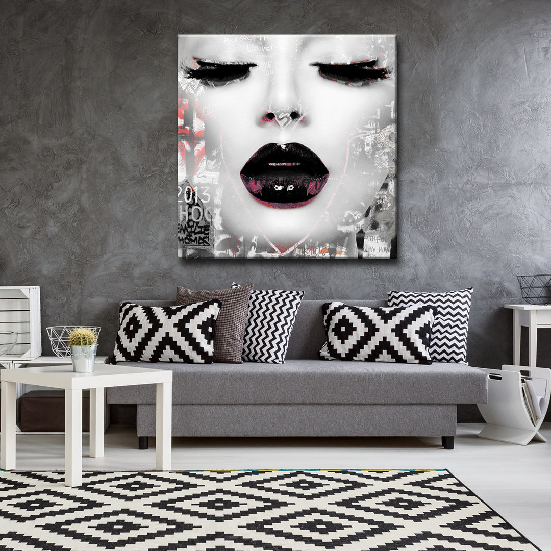 Urban Fashion XXXV-C' Wrapped Canvas Wall Art