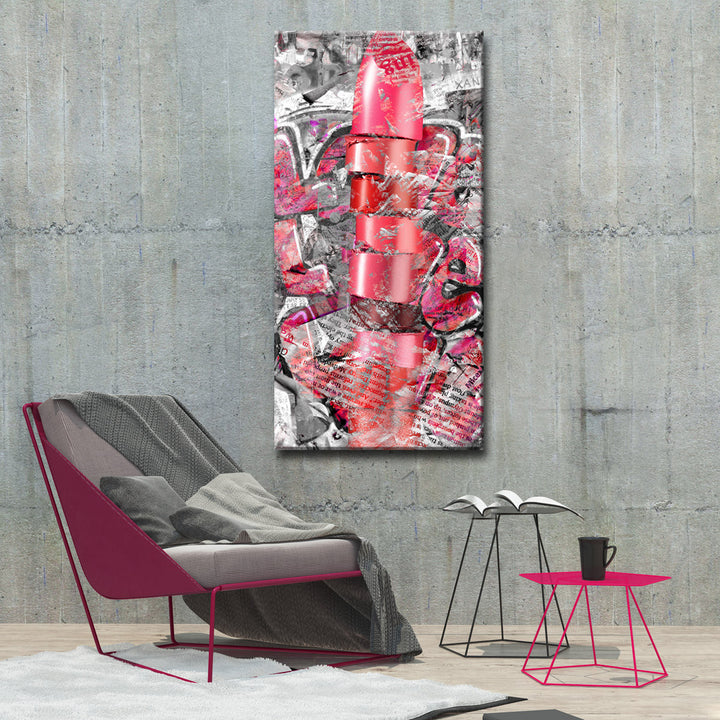 Urban Fashion XXXVI' Wrapped Canvas Wall Art