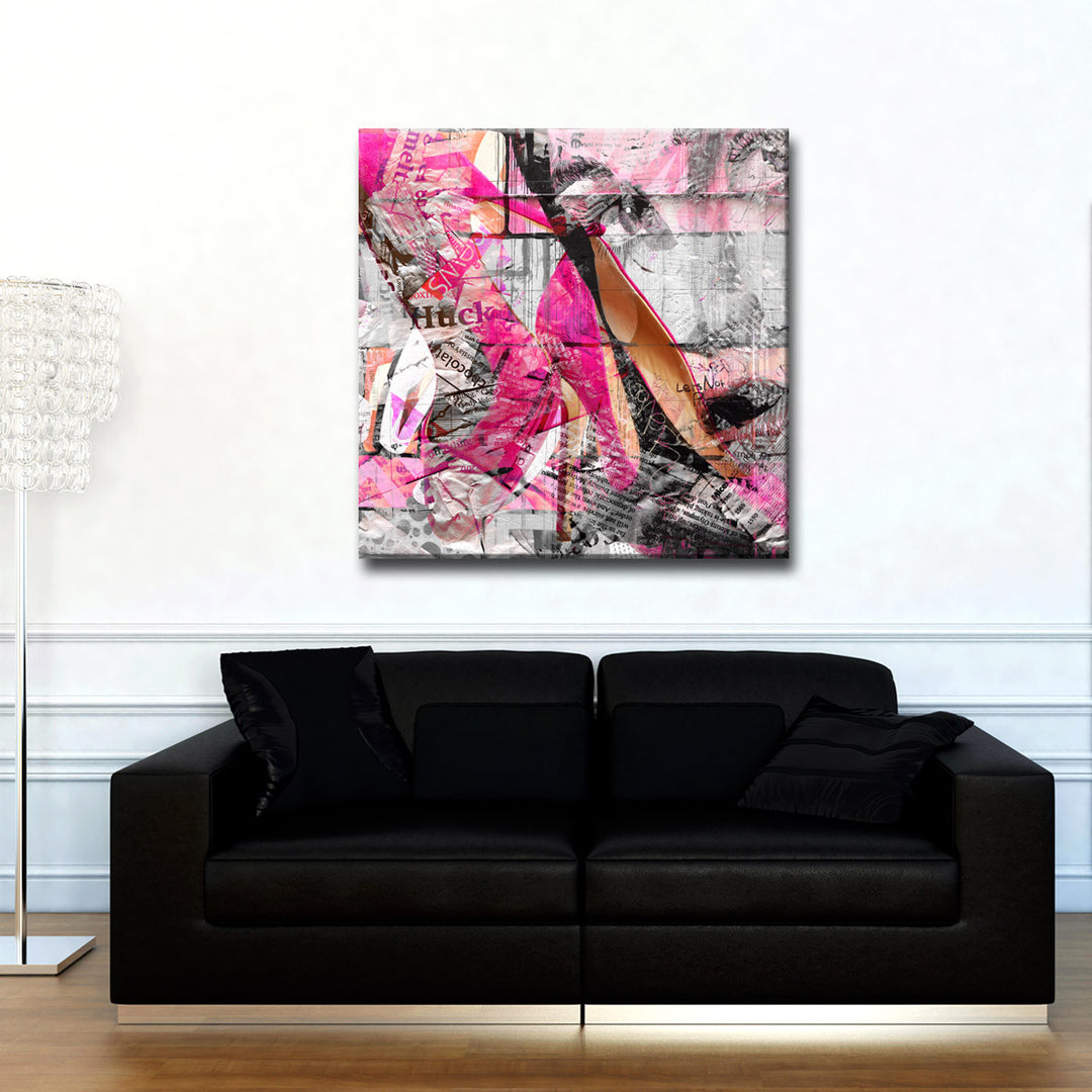Urban Fashion XXXVIII' Wrapped Canvas Wall Art
