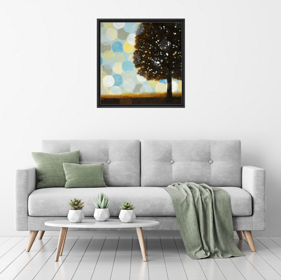 Early Tuesday Morning II Framed Canvas Wall Art