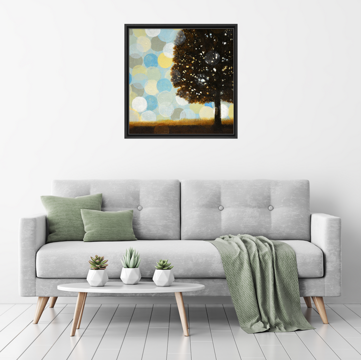 Early Tuesday Morning II Framed Canvas Wall Art