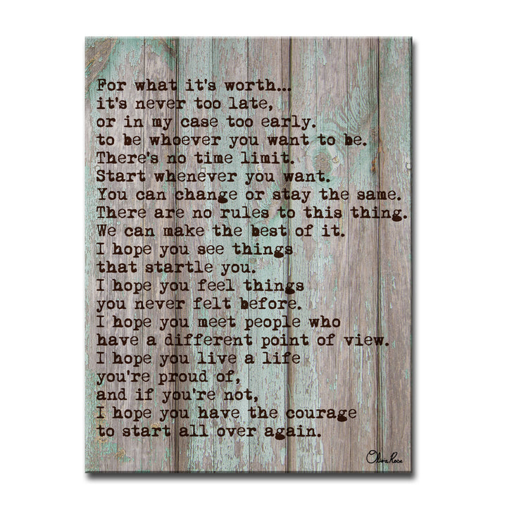Courage'  Wall Art