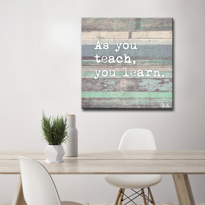 Teach & Learn' Inspirational Art