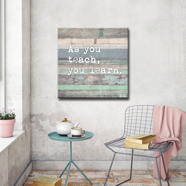 Teach & Learn' Inspirational Art