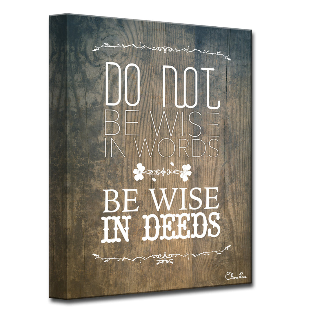 Deeds' Inspirational Wall Art