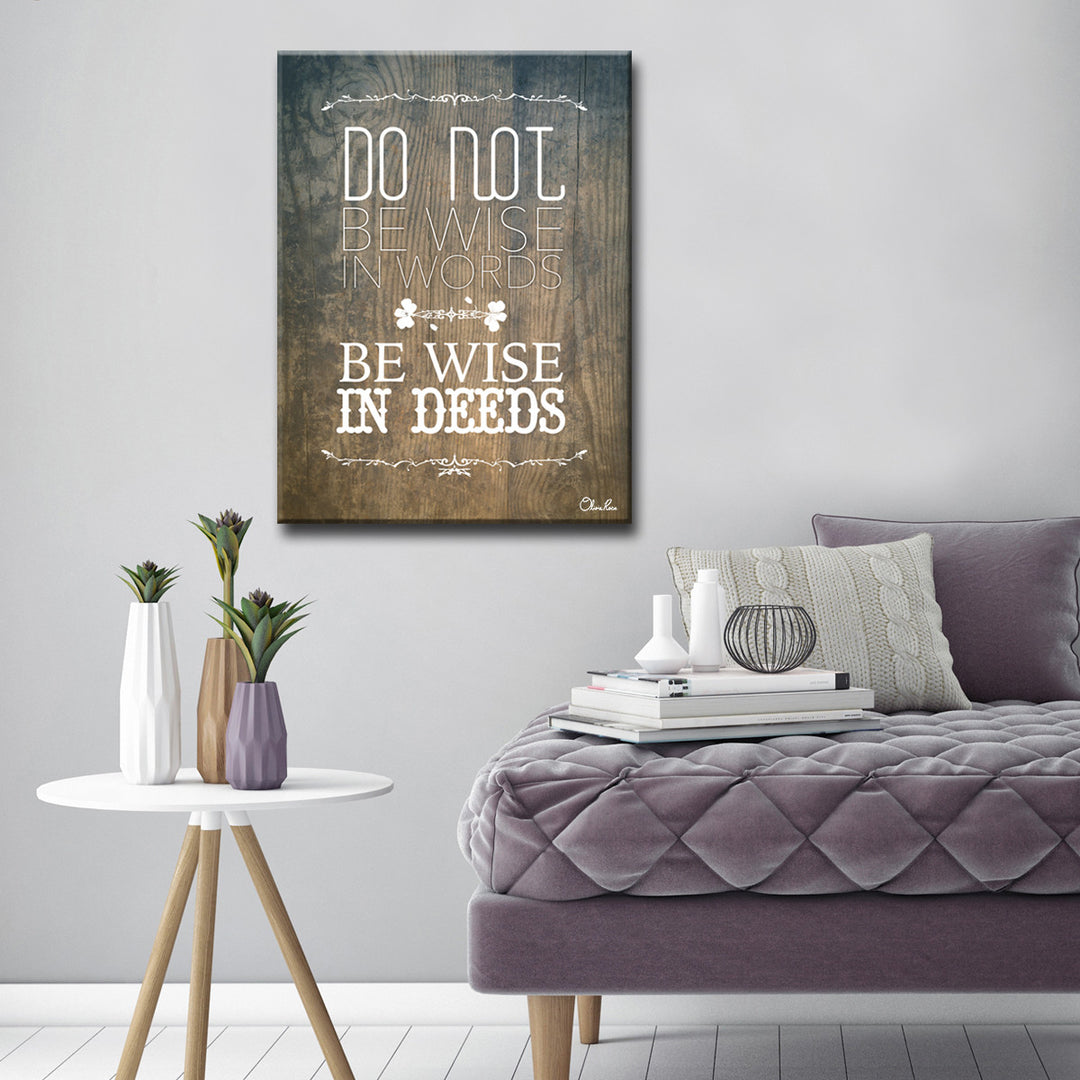 Deeds' Inspirational Wall Art