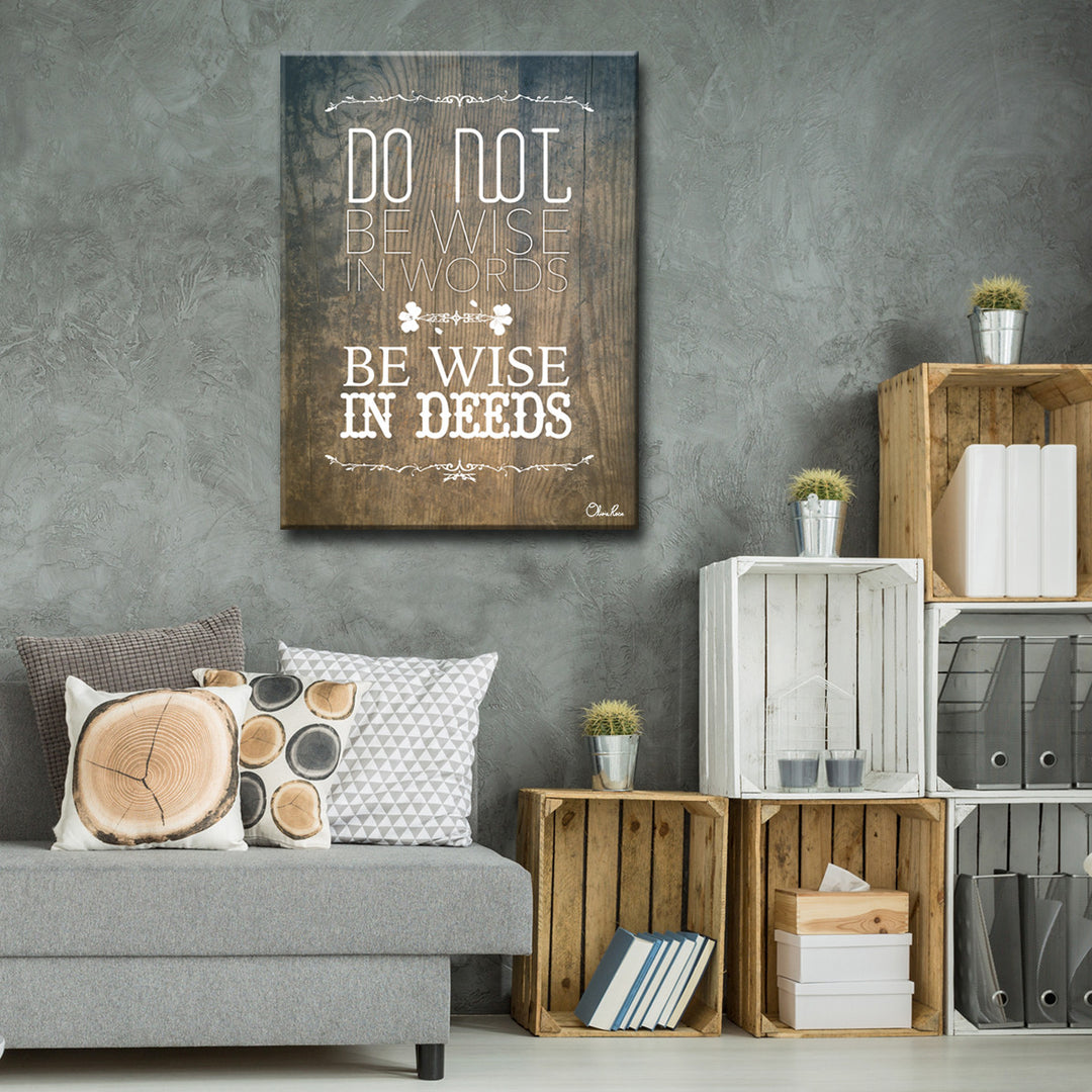 Deeds' Inspirational Wall Art