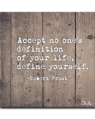 Define Yourself' Inspirational Art