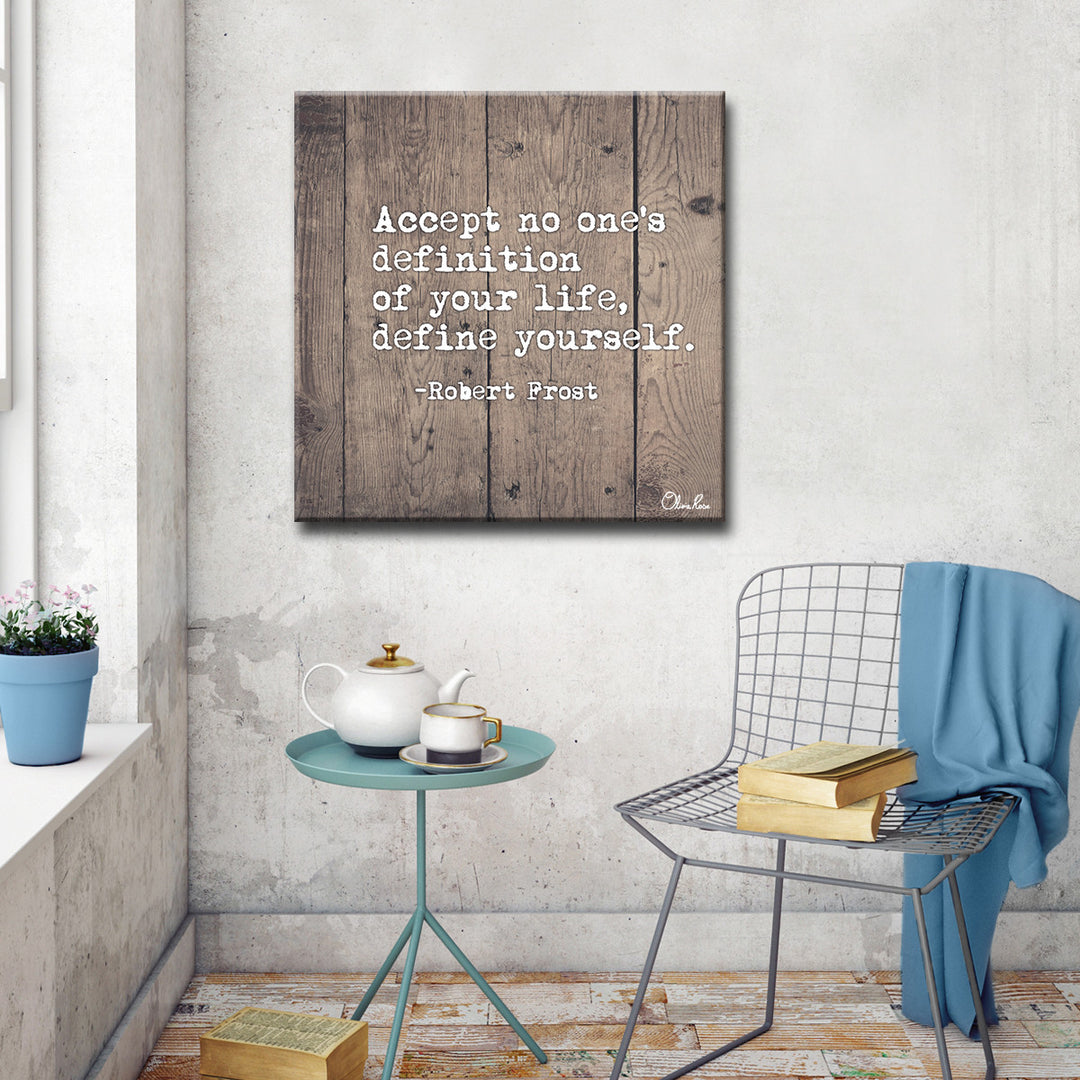 Define Yourself' Inspirational Art