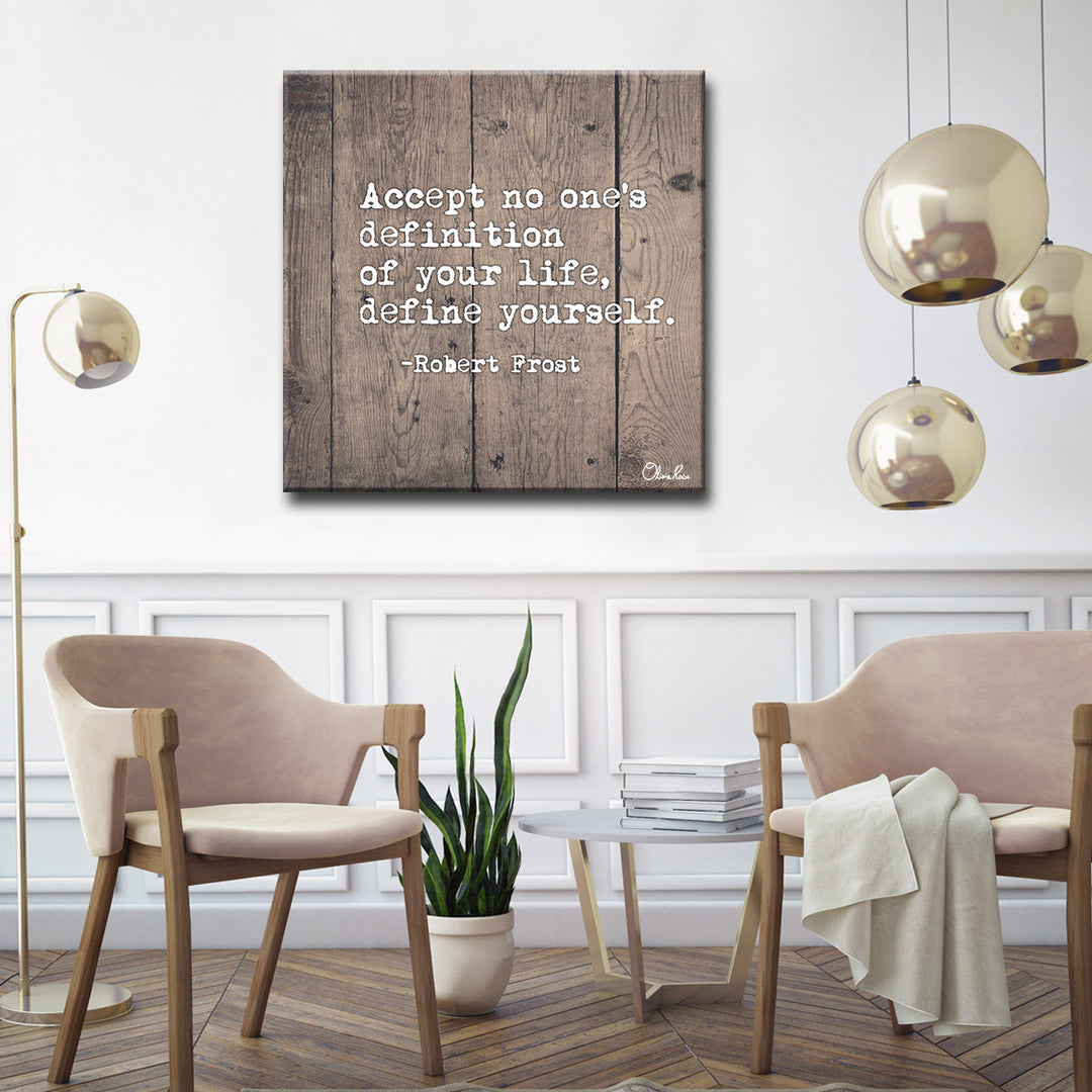 Define Yourself' Inspirational Art