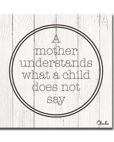 Mother's Understand' Inspirational Art