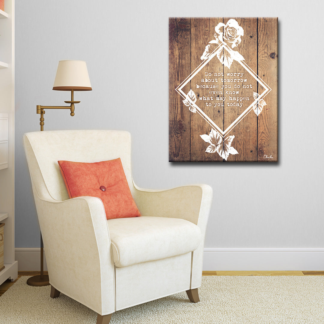 Don't Worry' Inspirational Wall Art