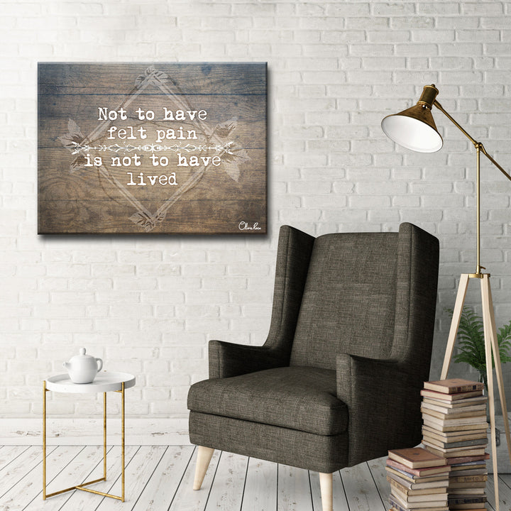 'Live' Inspirational Canvas Art