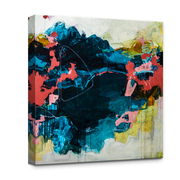 'Garden Waters' Wrapped Canvas Wall Art
