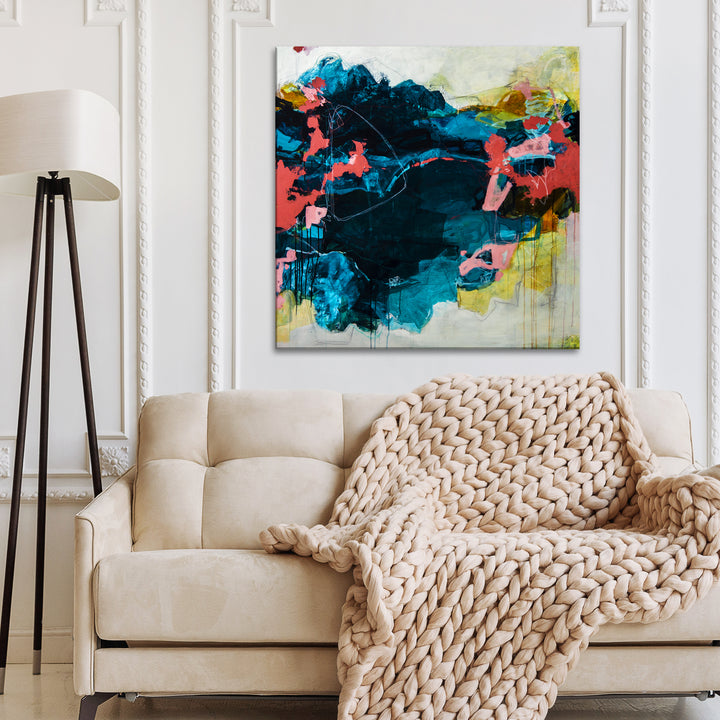'Garden Waters' Wrapped Canvas Wall Art