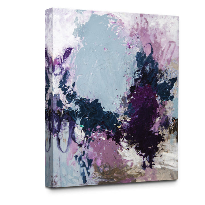 'Vineyard Vibe' Wrapped Canvas Wall Art