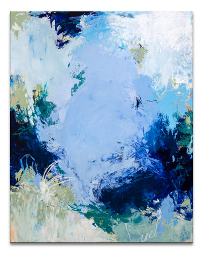 'Engulfed by Water' Wrapped Canvas Wall Art