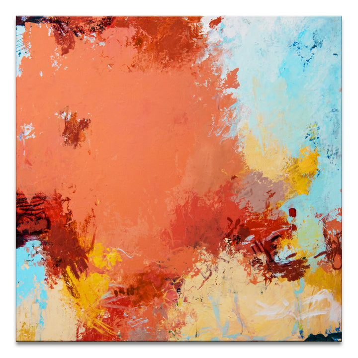 'April’s Warmth' Wrapped Canvas Wall Art