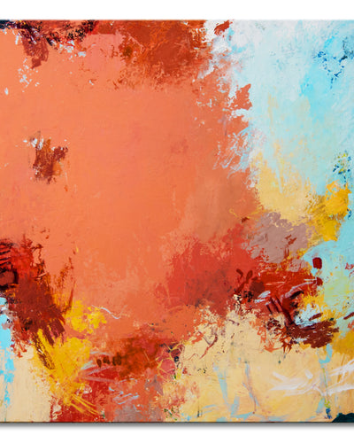 'April’s Warmth' Wrapped Canvas Wall Art