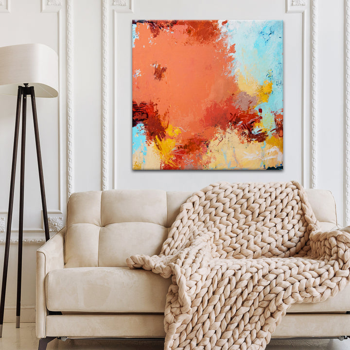 'April’s Warmth' Wrapped Canvas Wall Art