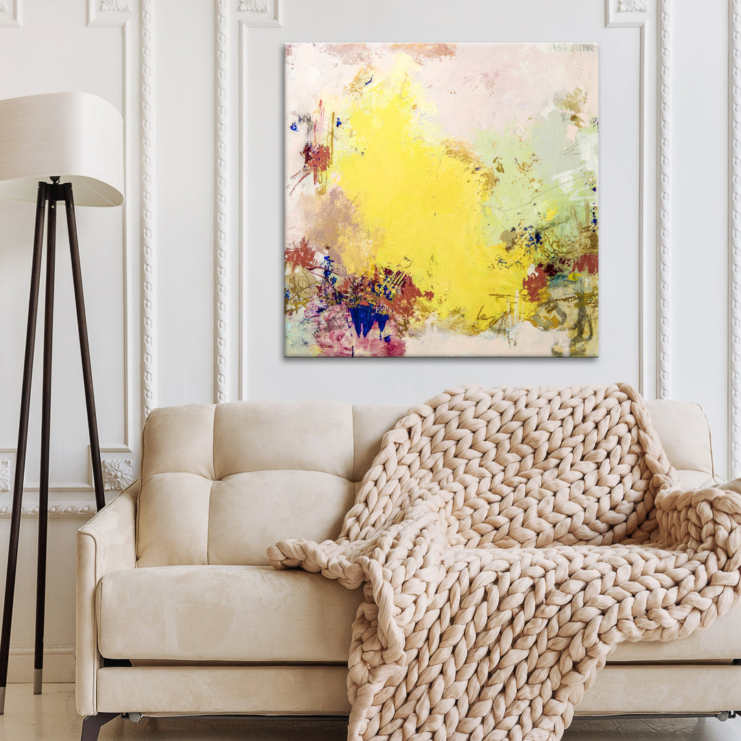 'Summer View' Wrapped Canvas Wall Art