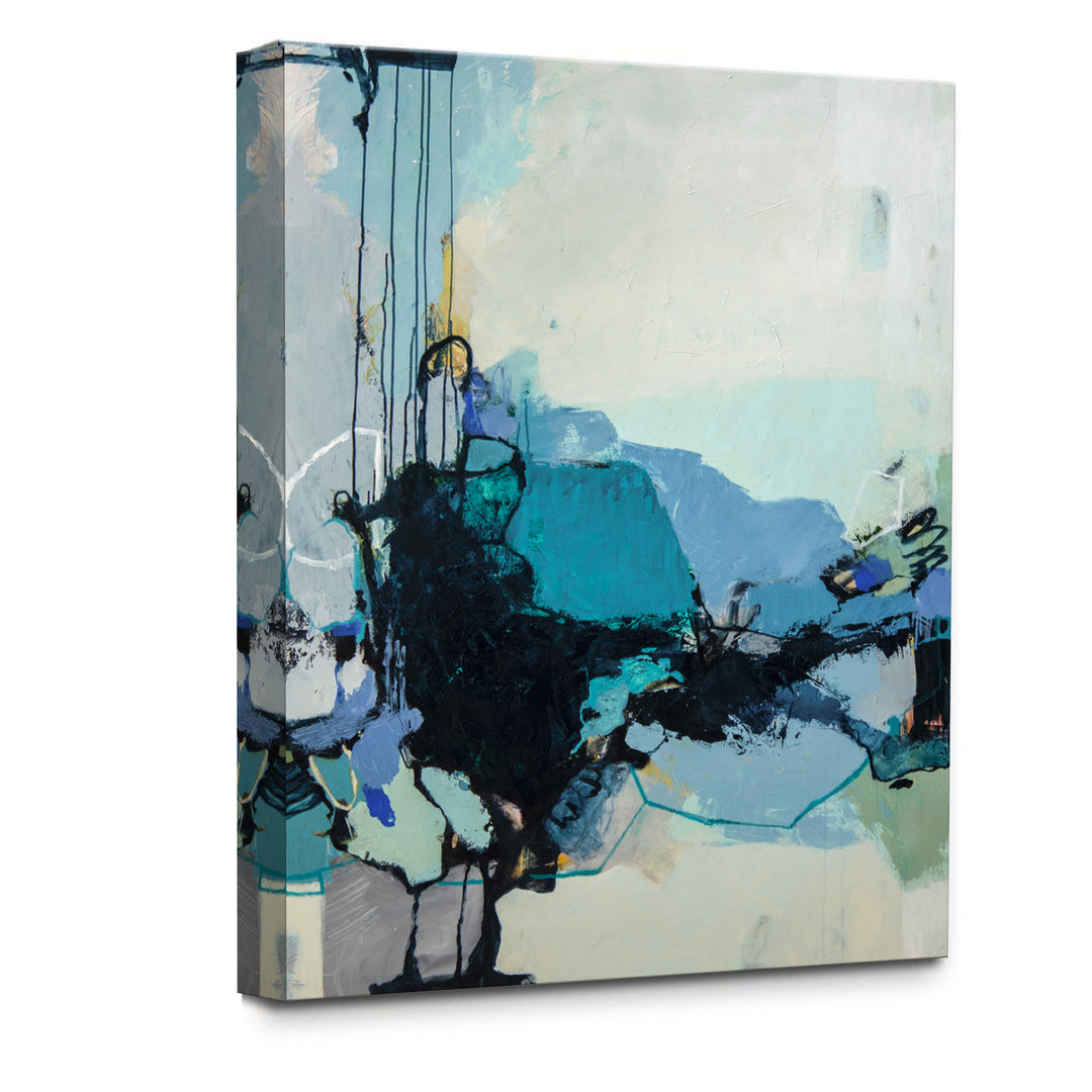 'Riding the Wave' Wrapped Canvas Wall Art