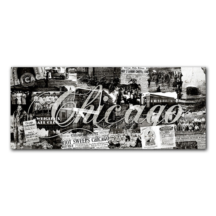 'Chicago' Wrapped Canvas Wall Art