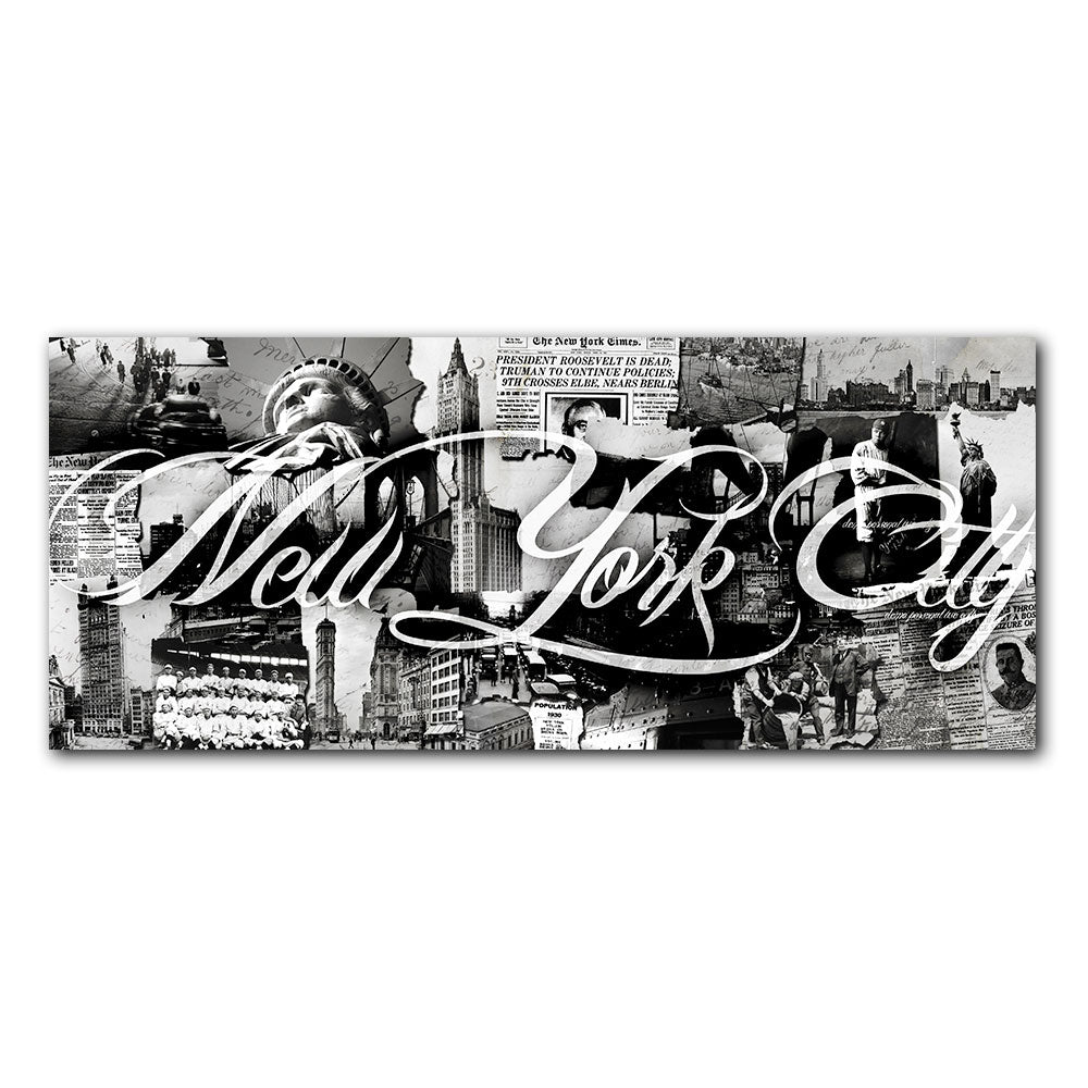 'New York City' Wrapped Canvas Wall Art