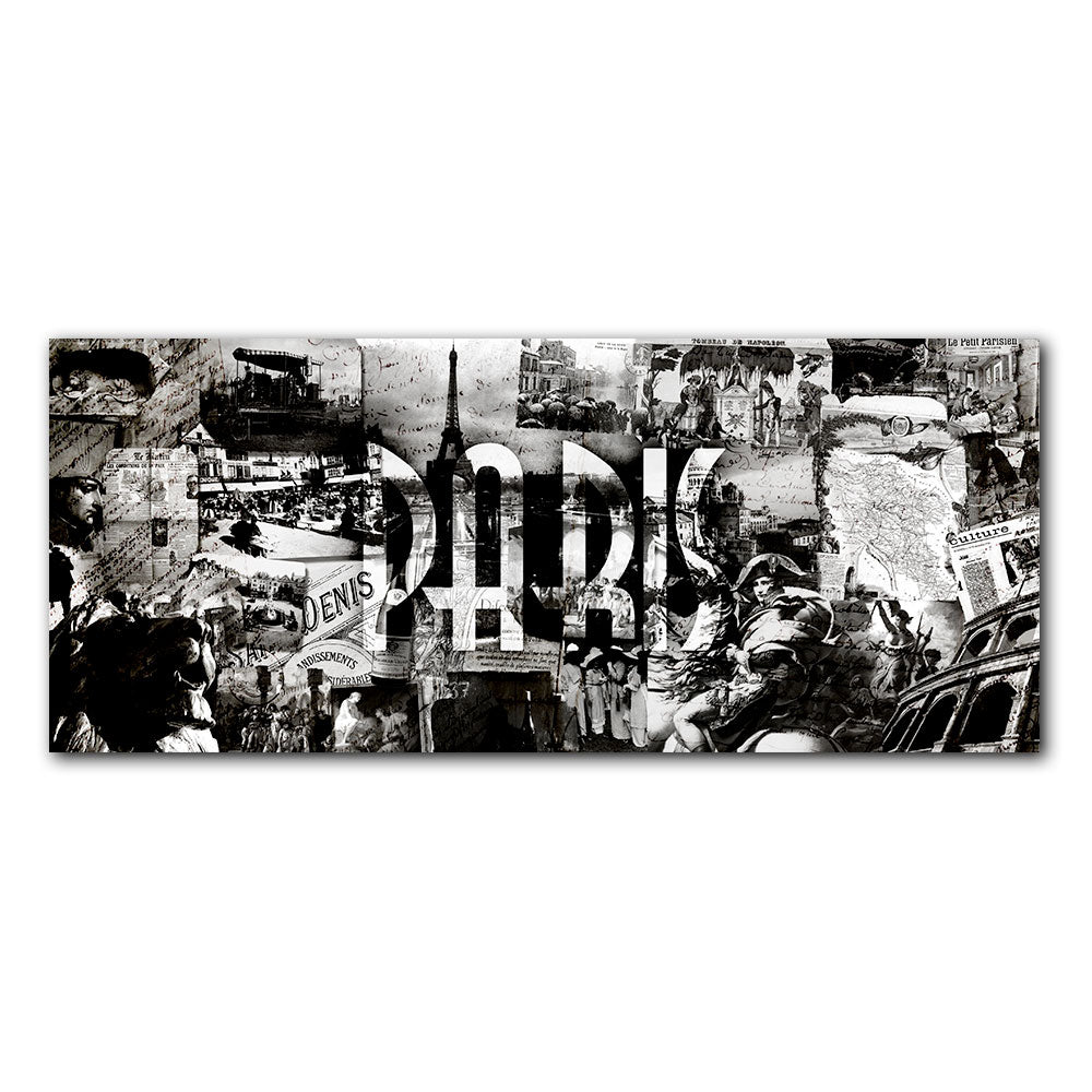 'Paris' Wrapped Canvas Wall Art
