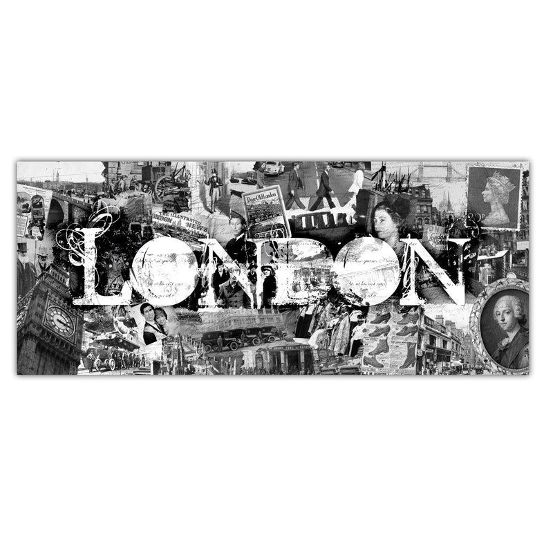'London' Wrapped Canvas Wall Art