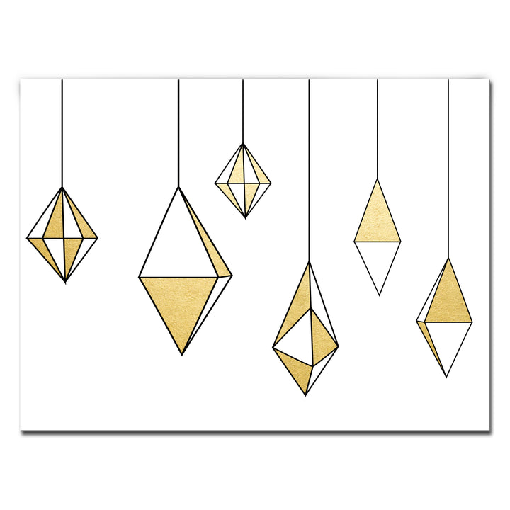'Glam Dangles'  Christmas Wall Art