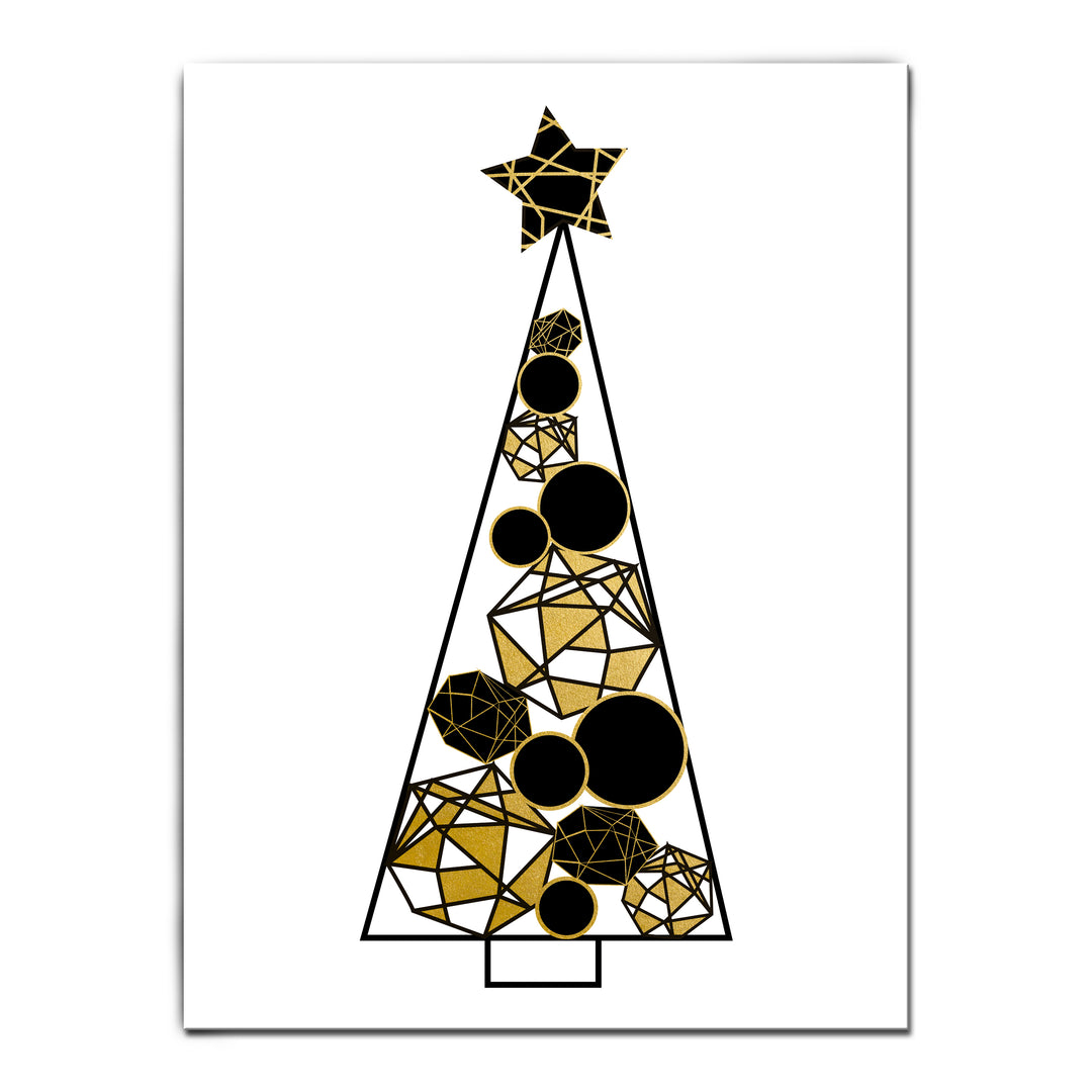 'Glam Tree'  Christmas Wall Art
