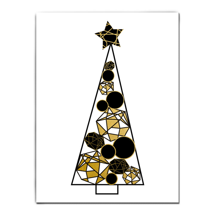 'Glam Tree'  Christmas Wall Art