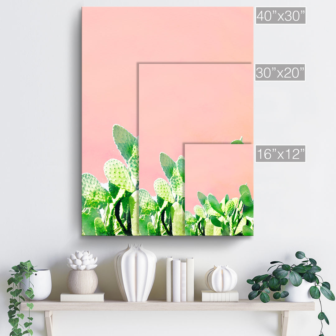 'Heat Rise'  Succulent Wall Art
