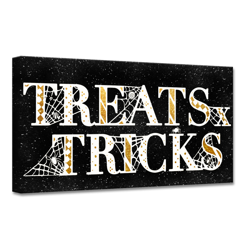 'Treats & Tricks' Halloween  Wall Art