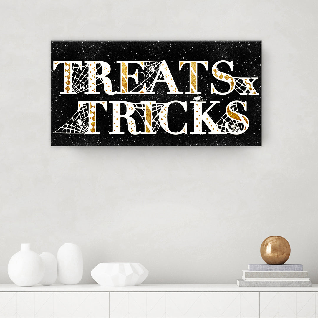 'Treats & Tricks' Halloween  Wall Art