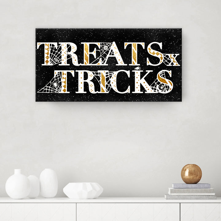 'Treats & Tricks' Halloween  Wall Art