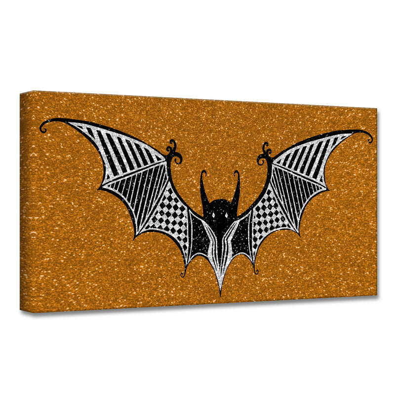 'Glamoween Bat I' Halloween  Wall Art