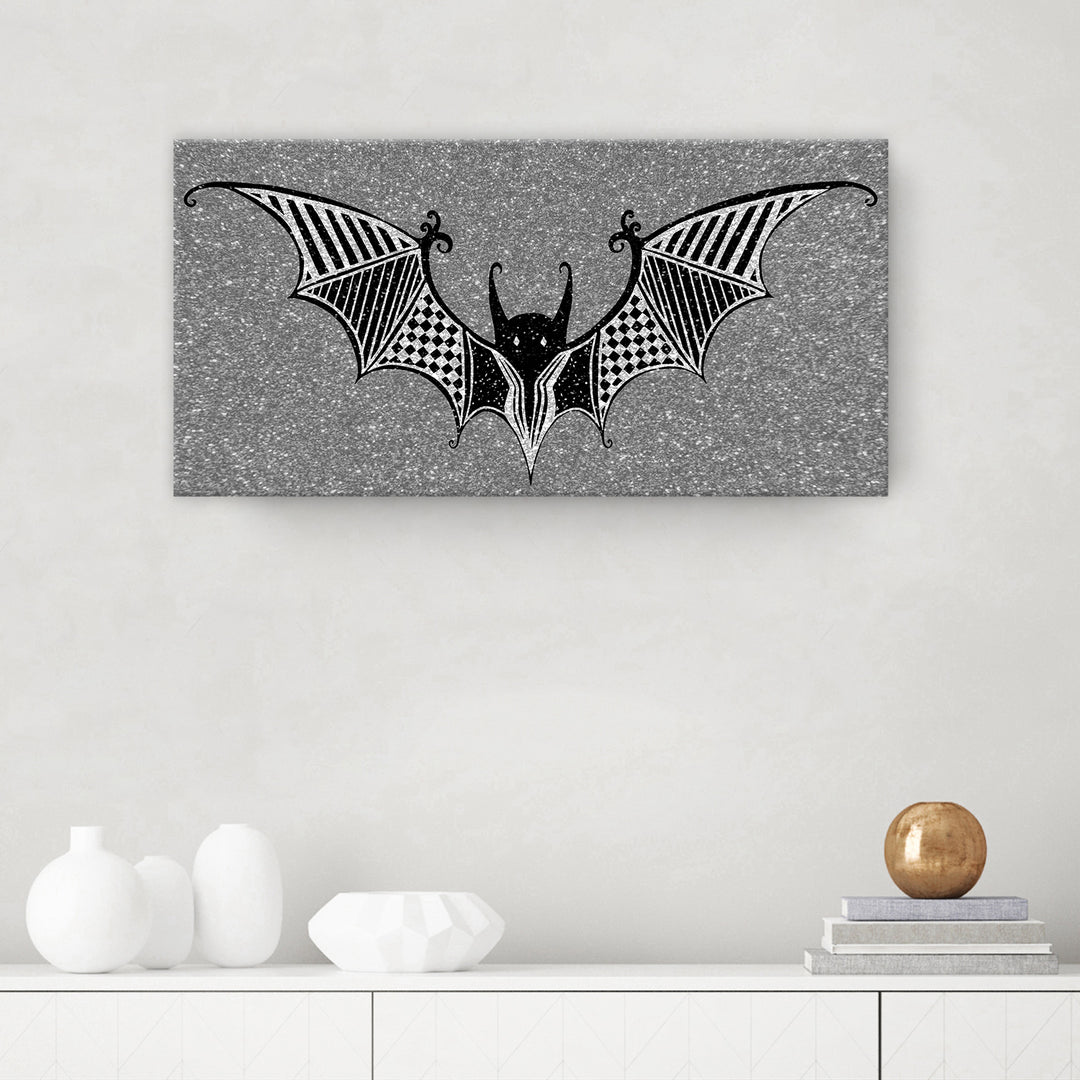'Glamoween Bat II' Halloween  Wall Art