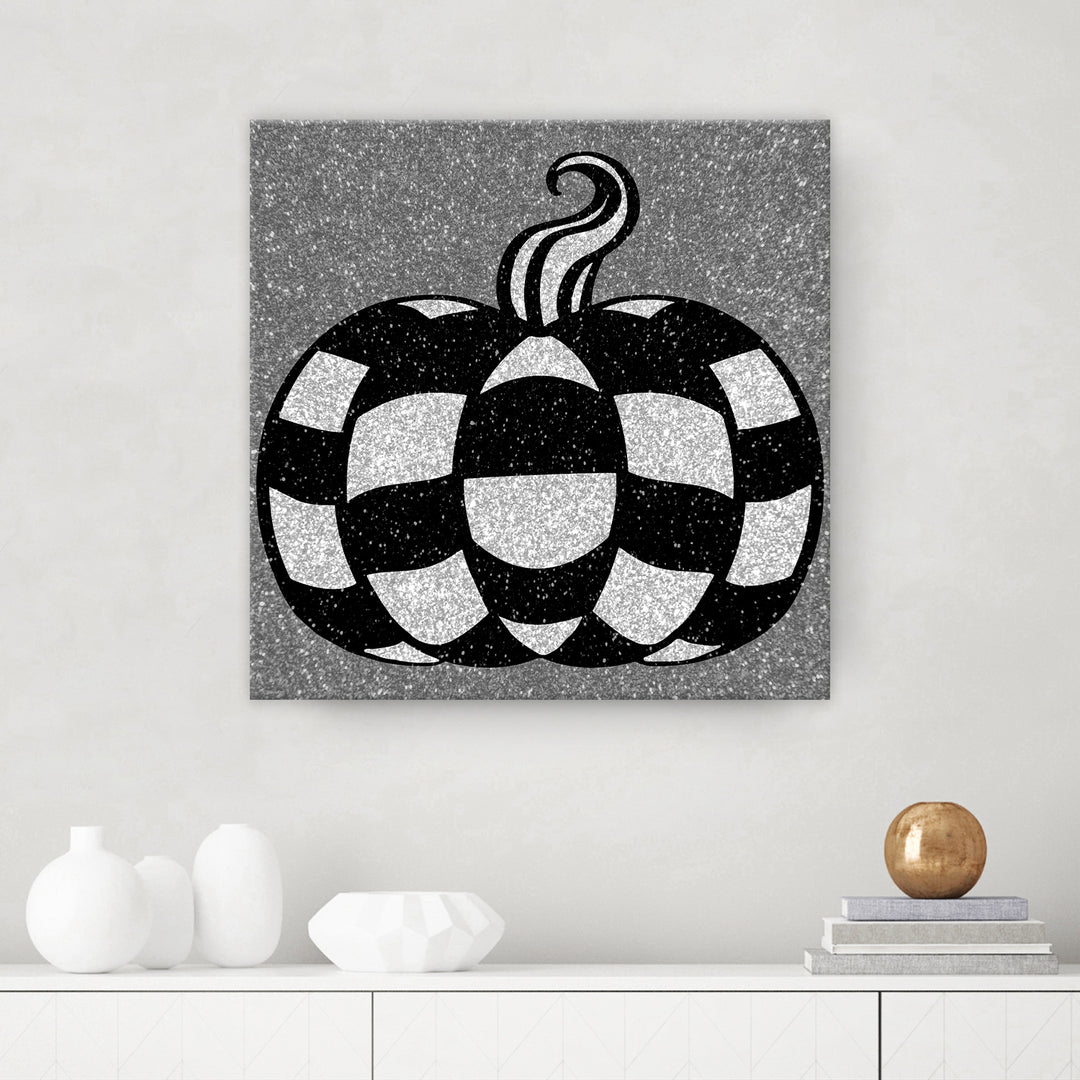 'Glamoween Pumpkin I' Halloween  Wall Art