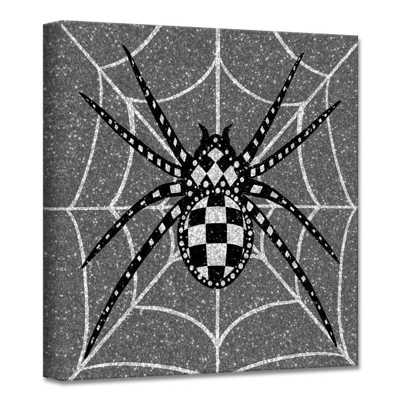 'Glamoween Spider II' Halloween  Wall Art